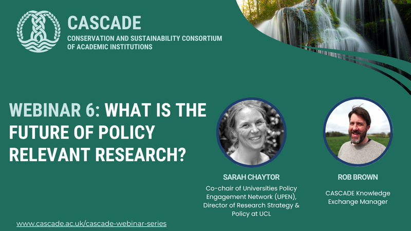 cascade webinar future of policy relevant research